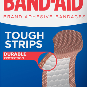 Band Aid Tough Strips 20'S